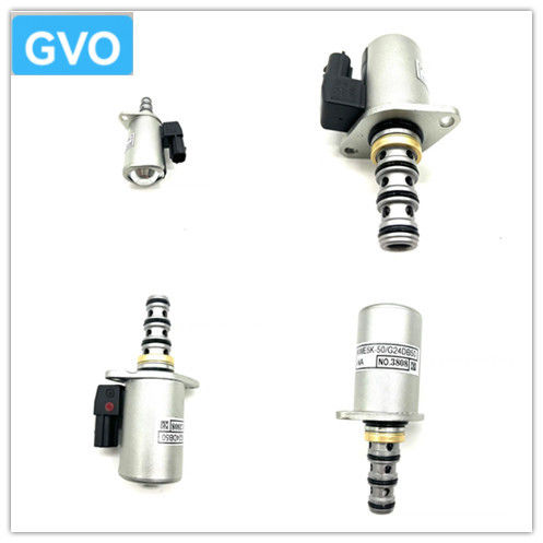 KWE5K-50/G24DB50 Excavator Hydraulic Pump Safety Lock Valvole solenoidi adatte per SK200-8 SK170-8 SK210-8